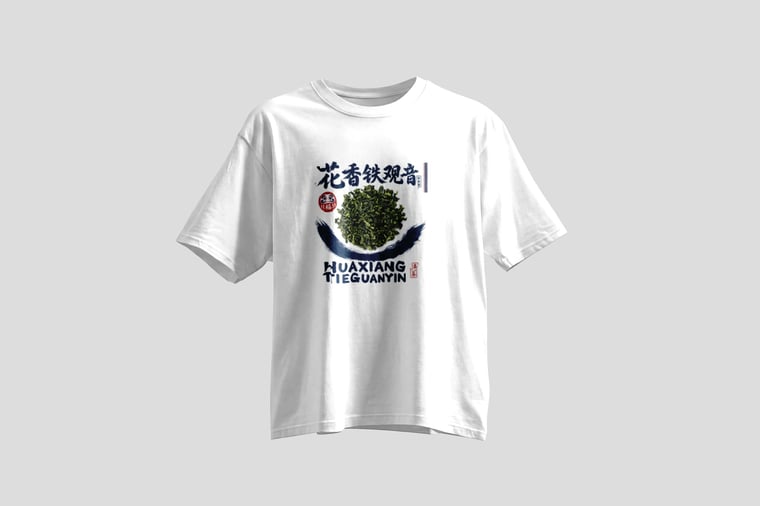 Tee — Floral Tie Guan Yin