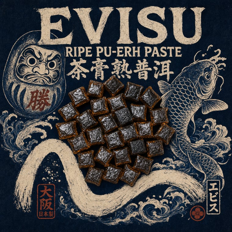 The design — Ripe Pu-erh Paste
