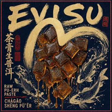 Raw Pu-erh Paste