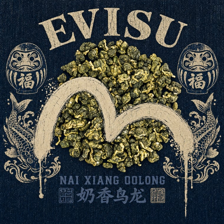 The design — Nǎi Xiāng Oolong